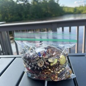 Mystery vintage jewelry bag